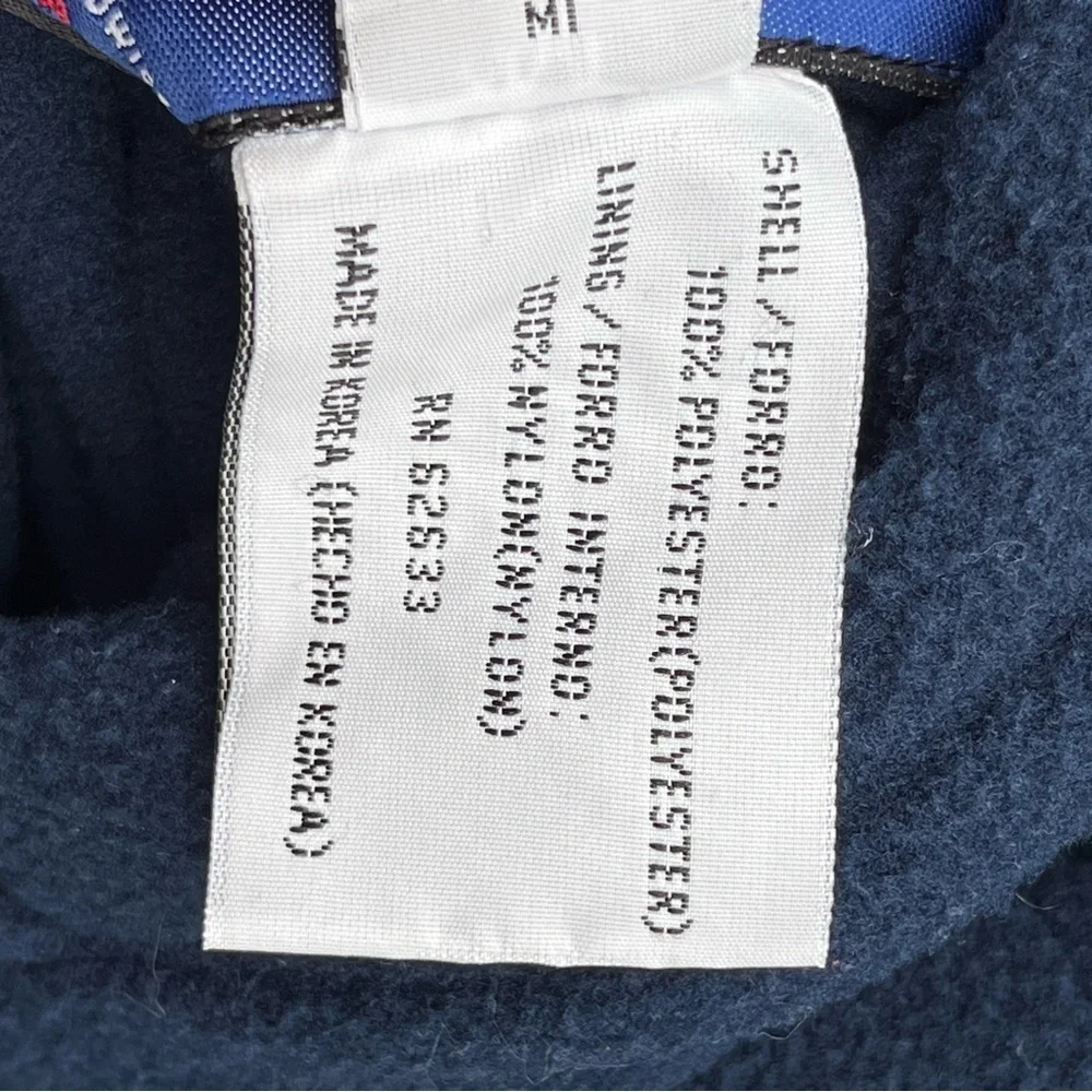 Rams reversible Fleece Jacket nylon - Navy Blue